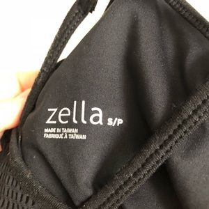 Activewear workout tank top built in sports bra